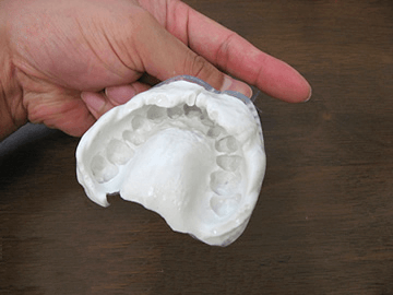 製造工程　歯形採取キット