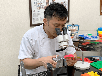 製造工程　マウスピース製作