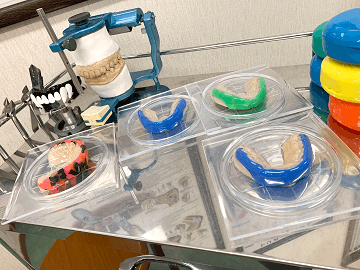 製造工程　マウスピース製作